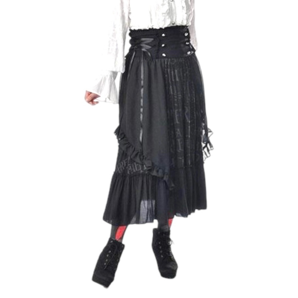 h.Naoto The Nightmare Before Christmas Blouse Skirt Cardigan Lolita Gothic sizeM